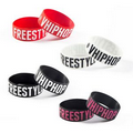 Customized Silicone Wristbands, Big Rubber Bracelets, Party Favors